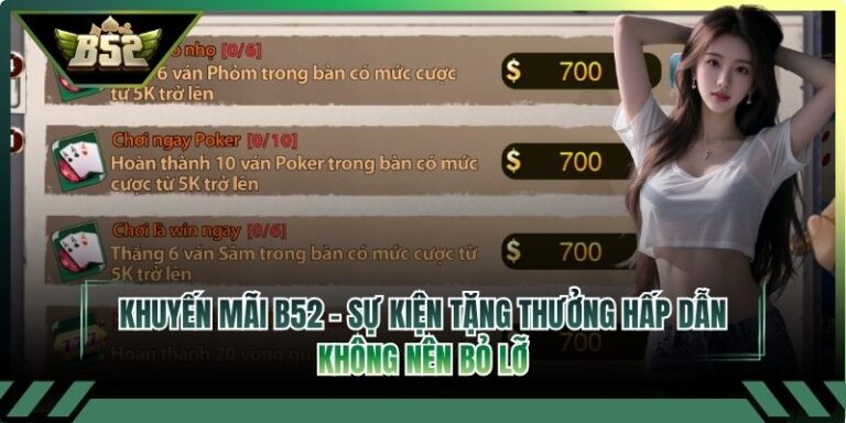 Khuyến Mãi B52