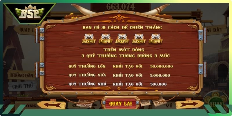 Khái quát game Miền Viễn Tây B52